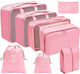 SP Souliotis Luggage Cubes Organizator auto Pink 50-3000P 8τμχ