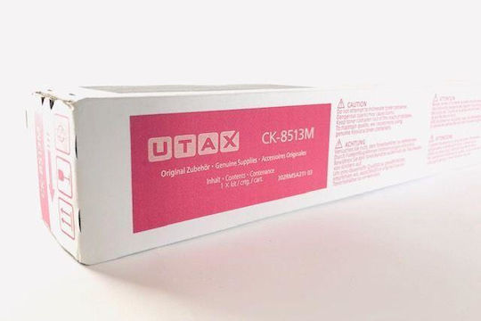 Utax Ck-8513m Γνήσιο Toner Laser Εκτυπωτή Ματζέντα 1T02RMBUT1