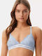 Guess Women's Bralette Bra Blue