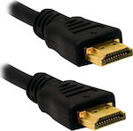 M Cable HDMI male - HDMI male 1.4m Μαύρο
