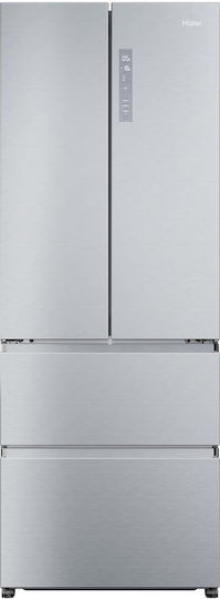 Haier Ψυγείο Ντουλάπα 446lt NoFrost Υ190xΠ70xΒ67.5εκ. Inox HFR5719ENMG