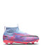 SUPERFLY 9 Kids Molded Soccer Shoes with Sock without Laces Colorful