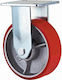 Bormann Möbelrad aus Metall in Rot Farbe 16x16cm