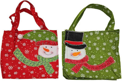 XMASfest Christmas Bag for Gift 17x26cm. (Various Colors/Designs)