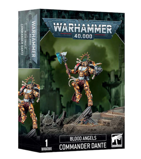 Games Workshop Warhammer 40.000 Blood Angels Commander Dante Figure