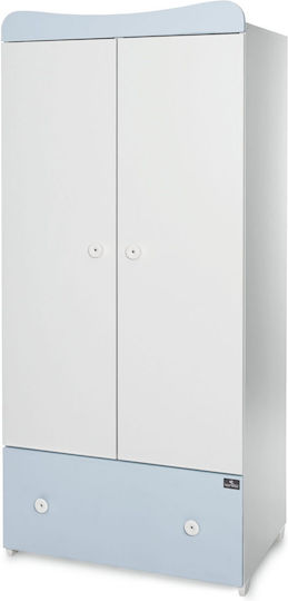 Exclusive Zwei Türen Schrank Weiß 57x80x178cm