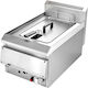 Vrettos Φριτέζα Υγραερίου 10kW Χωρητικότητας 8lt 40x69x34cm Dione 1