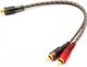 CTC-300 Μετατροπέας RCA female σε RCA 2x male