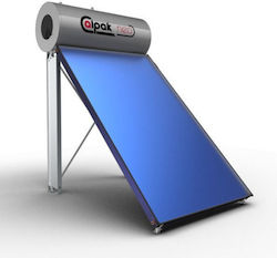 Calpak Neo Ηλιακός Θερμοσίφωνας 160 λίτρων Glass Διπλής Ενέργειας με 2.5τ.μ. Συλλέκτη