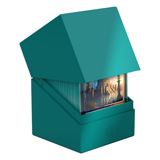 Ultimate Guard Boulder 100+ Deck Box Standard Size Petrol Blue UGD-011422-014-00