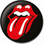 Pyramid International Badge Rolling Stones Lips