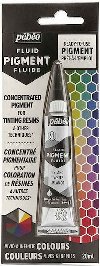 Pebeo Χρωστική Χειροτεχνίας Λευκή 20ml
