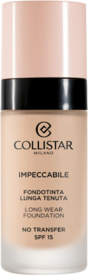 Collistar Impeccabile Flüssig LSF15 1R Rosy Ivory 30ml