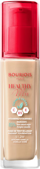 Bourjois Healthy Mix Clean Liquid Foundation 51.2W Golden Vanilla 30ml