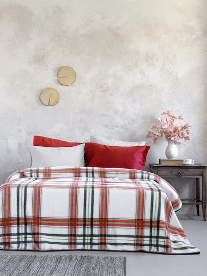 Nima Joy Single Blanket 160x220cm Ecru