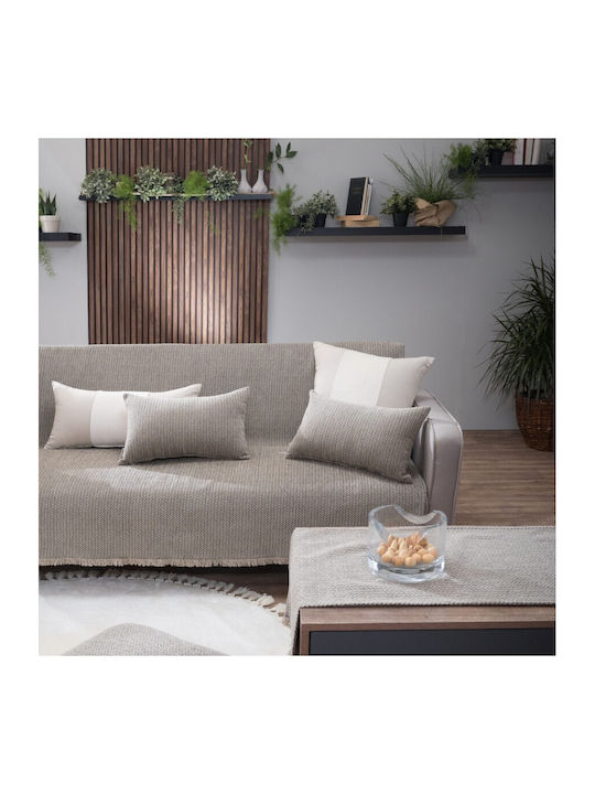 Teoran Melrose Cuvertură Pentru Canapea 2 Locuri Șenilă 180x250 cm 03
