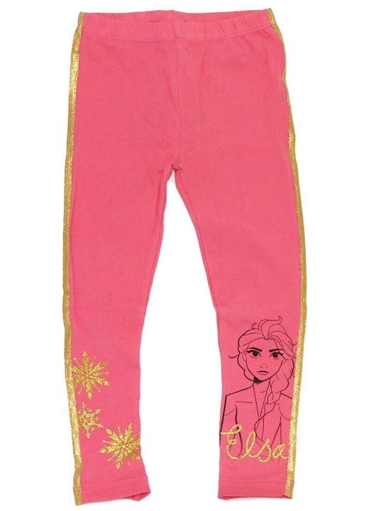 Disney Kinder Leggings Lang Rosa