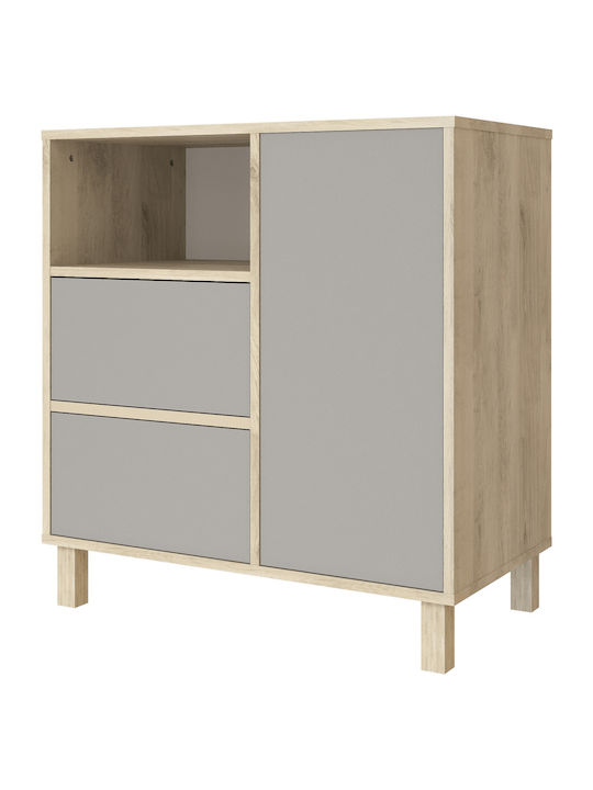 Schimbător pentru Bebeluși-Mobilier Gri 86x48x92cm