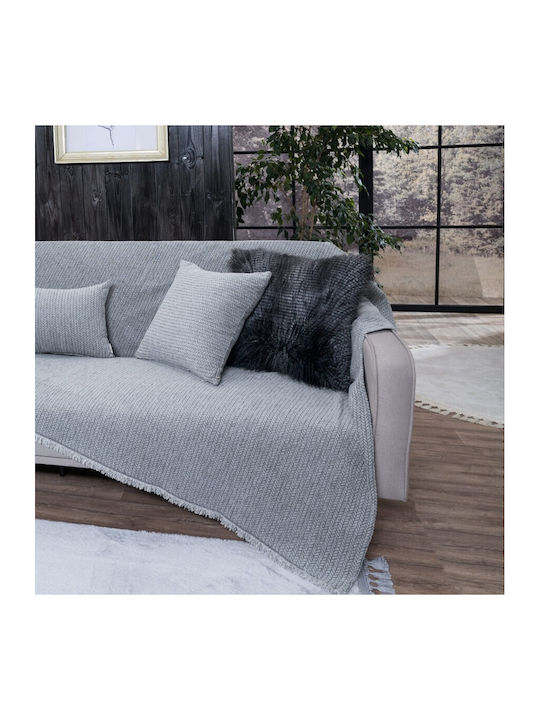 Teoran Melrose Armchair Throw Chenille 180x150cm