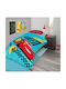Disney Одеяло Велур Cars Син 160x220cm