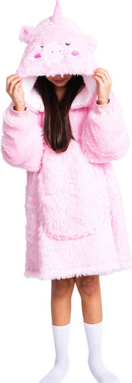 Noxxiez Pătură Fleece Roz 160 cm
