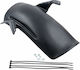 Maier Back Motorcycle Rear Wheel Fender Black 1pcs