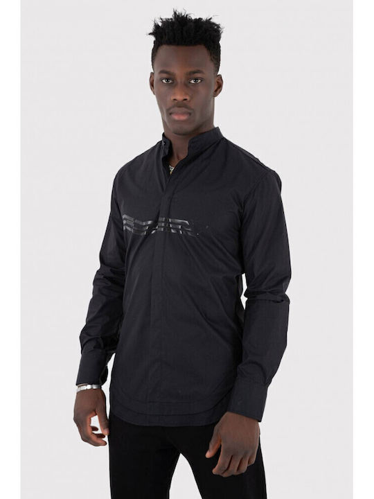 Stefan Fashion Long-sleeved Cotton Shirt Stripe...
