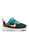 Revolution 6 Lil Tdv Kids Sports Shoes Running with Hoop & Loop Closure Black