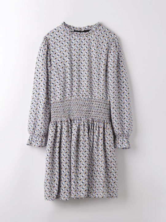 Kinderkleid Langärmelig Hellblau