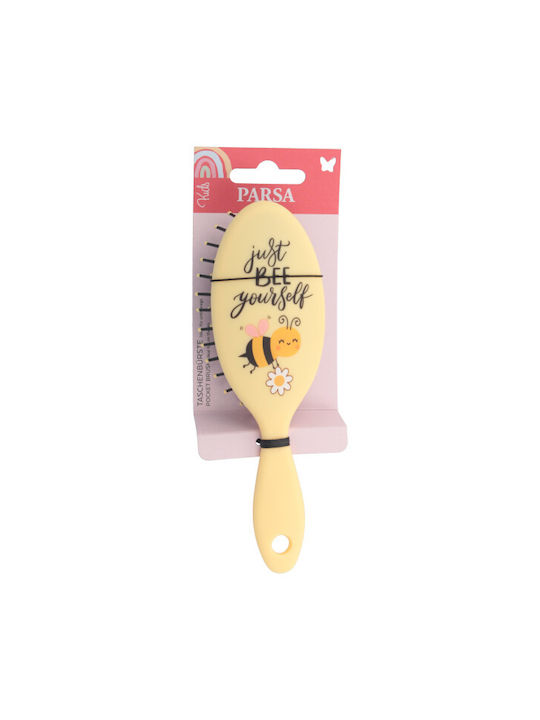 Parsa Kids Hair Brush Yellow