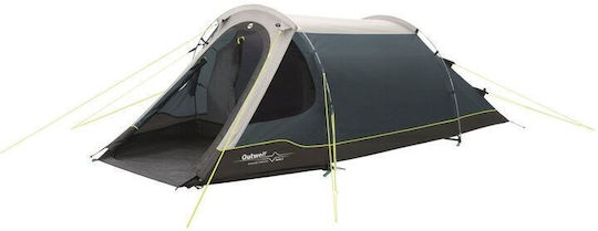 Outwell Earth 2 Camping Tent Tunnel Blue with Double Cloth for 2 People 310x150x110cm
