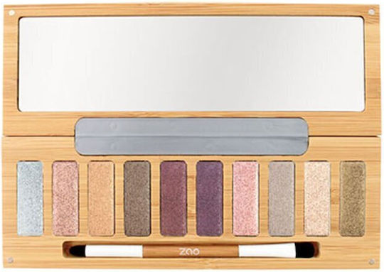 Zao Organic Makeup Παλέτα με Σκιές Ματιών σε Στερεή Μορφή Ultra Shiny 13gr