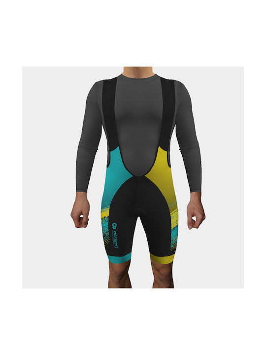 Athlon Колани за колоездене с презрамки Multicolour