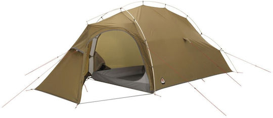 Robens Buck Creek 2 Camping Tent Igloo Mountaineering Green with Double Cloth 4 Seasons for 2 People Waterproof 3000mm 320x140x105cm
