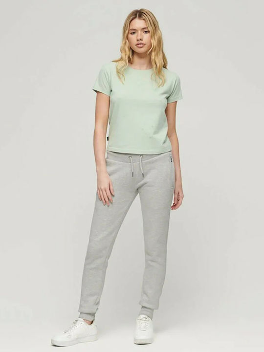 Superdry Women's Jogger Sweatpants Gray