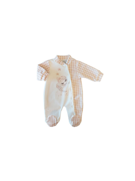 Sweet Baby Baby Bodysuit Set Long-Sleeved Velvet Pink