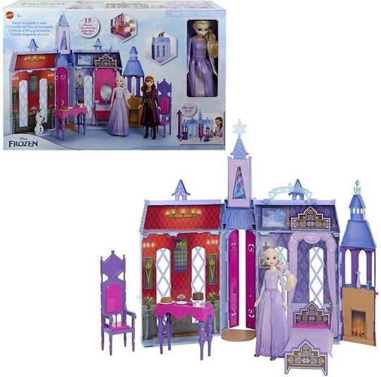 Mattel The Castle of Arendelle with Doll Elsa Doll Set Frozen for 3++ Years