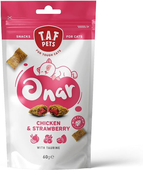 T.A.F. Pets Katzenleckerlis mit Huhn für Katze 60g