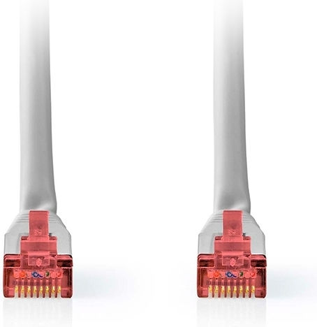 Nedis S/FTP Cat.6 (Gigabit) Καλώδιο Δικτύου Ethernet 5m Γκρι