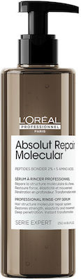 L'Oreal Professionnel Serie Expert Absolut Repair Molecular Serum Μοριακής Επανόρθωσης που Ξεβγάζεται για Ταλαιπωρημένα Μαλλιά 250ml