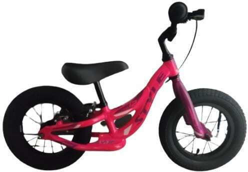 Style Bicicletă de Echilibru pentru Copii Roz