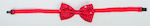 Sequins Carnival Bow Tie Red