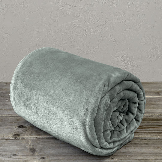 Kocoon Blanket Velvet Single 150x220cm Meleg Green