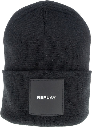 Beanie Beanie Knitted in Black color