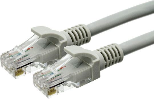 Jasper Conran U/UTP Cat.6 Ethernet Network Cable 15m Gray 1pcs