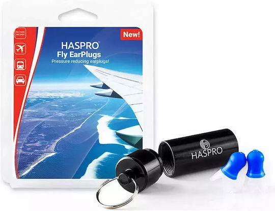 Haspro Ωτοασπίδες Σιλικόνης σε Μπλε Χρώμα EPUH1904 2τμχ