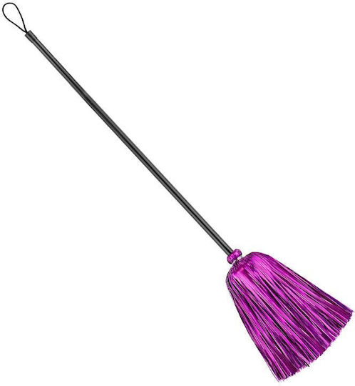 Purple Carnival Broom