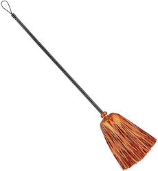 Orange Carnival Broom