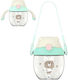 One & Only Baby Baby Cup with Handles and Straw made of Silicone 300ml