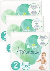 Pampers Harmonie No. 2 117pcs